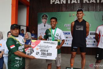 Pariaman Berlari momentum komunitas ikut majukan wisata olahraga