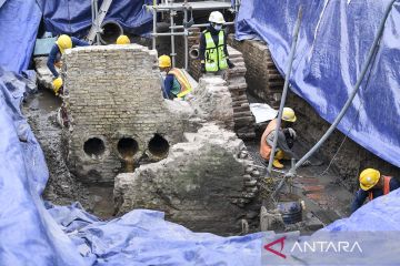 Penemuan benda cagar budaya di proyek MRT Glodok