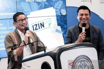 Kemenparekraf-Izin.co.id kerja sama permudah izin usaha pelaku ekraf