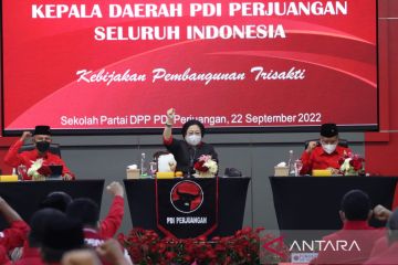 Megawati minta kader PDIP bersabar soal capres-cawapres