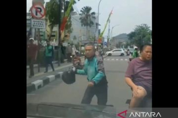 Polisi selidiki kasus ojek daring ancam pengemudi mobil di Pulogadung