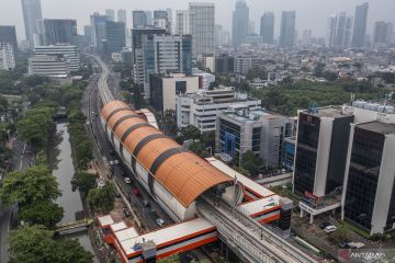 Pengoperasian LRT JABODEBEK mundur