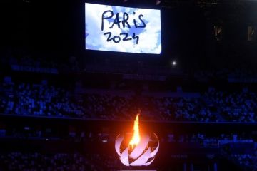 Pawai obor Olimpiade Paris 2024 start di Marseille