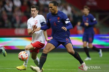Liga Eropa: Polandia bertekuk lutut di hadapan Belanda 0-2