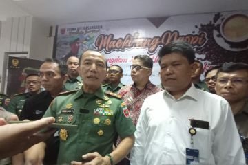 Sinergitas Kodam XIV/Hasanuddin dengan insan pers