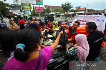 Penyaluran beras operasi pasar Bulog tembus 650 ribu ton