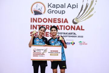 Ririn/Virni juara ganda putri Indonesia International Series 2022