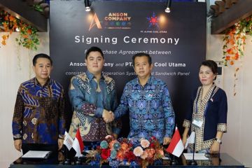 Anson Company-Alpine kerja sama penyediaan rantai pendingin