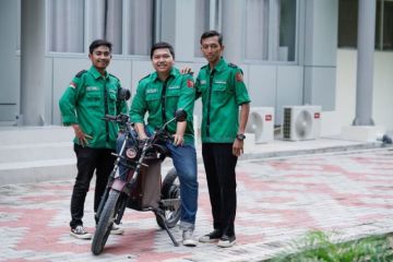 Mahasiswa Politeknik Caltex Riau kembangkan motor listrik