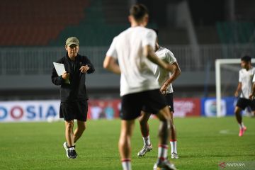 Shin yakin Indonesia lolos dari Grup A Piala Asia U-20 2023