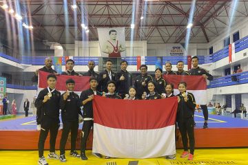 Wushu Indonesia raih lima emas University World Cup Combat Sports