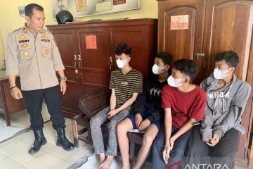 Anggota geng motor dibekuk polisi