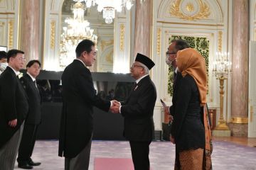 Wapres Ma'ruf Amin sampaikan ucapan duka cita kepada istri Shinzo Abe