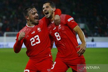 Liga Eropa: Republik Ceko keok di tangan Swiss 1-2