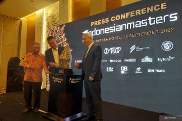 Turnamen golf Indonesia Masters kembali hadir dengan hadiah fantastis
