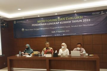 Kemenkop UKM monitoring pendataan KUMKM Aceh