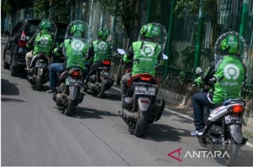 Puluhan ribu mitra Gojek apresiasi kenaikan tariff