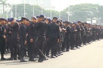 Antisipasi unjuk rasa di DPR, 3.000 aparat disiagakan