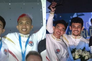 Dua atlet Indonesia sabet dua juara di IFSC World Cup 2022