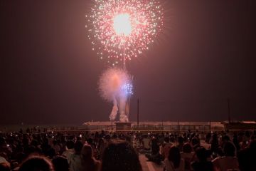 Festival kembang api di Jepang kembali digelar pascapandemi