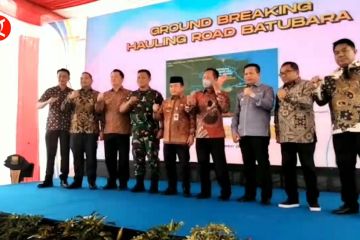 Jalur khusus angkutan batubara di Jambi mulai dibangun