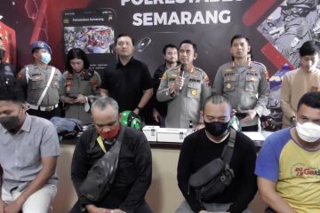 Polisi tangkap empat pengemudi ojek daring pelaku penganiayaan