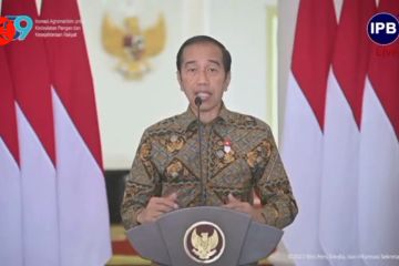 Presiden Jokowi dorong IPB berkontribusi atasi krisis pangan