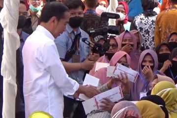 Presiden Jokowi: Penyaluran BLT BBM sudah mencapai 95,9 persen