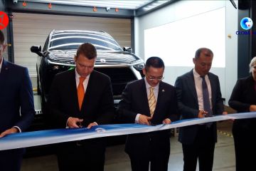 Produsen EV China kirim stasiun tukar baterai dari pabrik di Hongaria