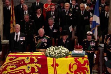 Raja Charles III hadiri kebaktian peringati ratu di Katedral St Giles