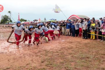 95 Tim BPK Kota Banjarmasin unjuk kemampuan dalam lomba ketangkasan