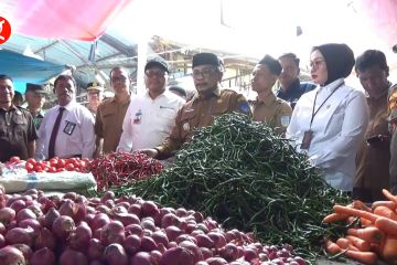 Cek ketersediaan pangan, Pemko Langsa dan BI inspeksi pasar