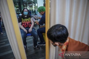 63,60 juta masyarakat Indonesia telah menerima dosis penguat