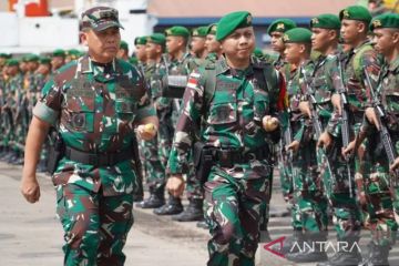 Pangdam II/Sriwijaya melepas 405 prajurit Yonif 143/TWEJ ke Papua