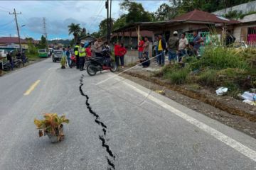 Gempa 6 SR guncang Tapanuli Utara