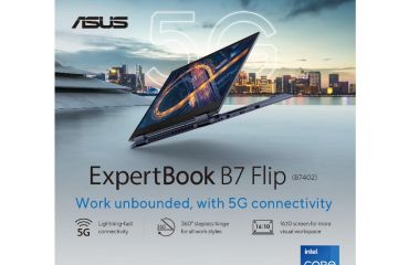 ASUS ExpertBook B7 Flip (B7402), Laptop dengan Slot SIM Card 5G