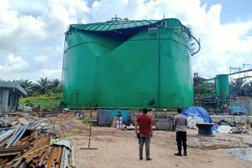 Polisi menyelidiki penyebab tabung biogas PT PAM meledak