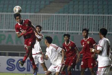 Timnas U-17 Indonesia melawan Timnas UEA