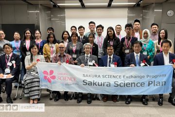 Lima pelajar Indonesia terpilih dalam Program Sains Sakura di Jepang