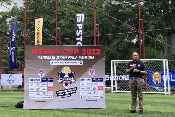 Menpora buka turnamen sepak bola Media Cup 2022