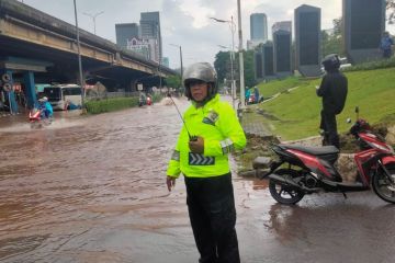 Empat jalan di Jaksel tergenang pada Kamis sore