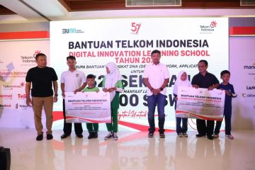 Telkom salurkan bantuan pendidikan Rp11,23 miliar untuk daerah 3T