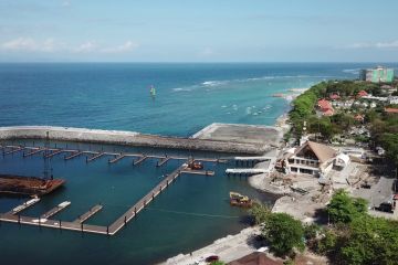 Realisasi pembangunan Pelabuhan Laut Sanur capai 94,13 persen
