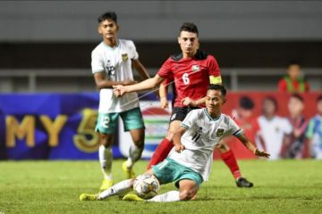 Indonesia berhasil kalahkan Palestina 2-0