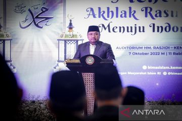 Menag ajak umat teladani Rasulullah dalam membangun kerukunan