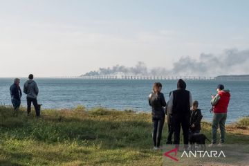 Rusia kutuk pernyataan Ukraina tentang ledakan di Jembatan Kerch