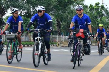 Panasonic GOBEL dukung gowes sumpah pemuda kenalkan wisata Banten