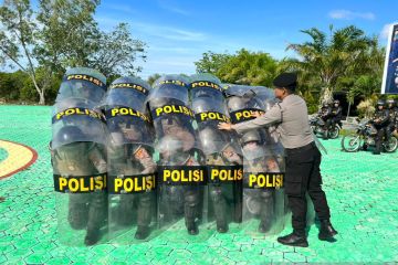 Polres Bangka Barat antisipasi gangguan pemilihan kepada desa serentak