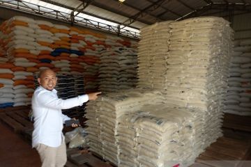Stok beras di Kapuas Hulu 416 ton mencukupi hingga Maret 2023