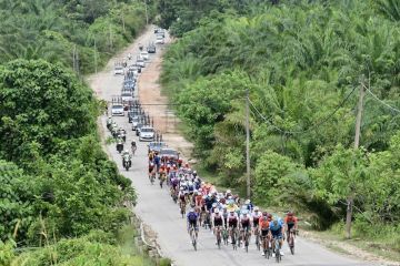 Muhammad Nur Fathoni nyaris naik podium di etape 2 Tour Langkawi